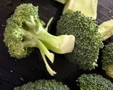 アートな卵焼き(ブロッコリー花作り方2写真