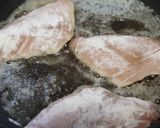 かじきまぐろのステーキザクザクソース掛け作り方8写真