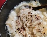 皮だろうと麺！スープ麺カザフ風🇰🇿🥟皮消費作り方4写真