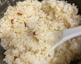 ペペロンチーノの素でガーリックチャーハン作り方1写真