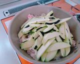 ＊なすと豚肉のピリ辛豆板醤炒め＊作り方4写真