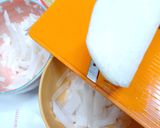 鍋を使わず♪大根のお味噌汁作り方1写真