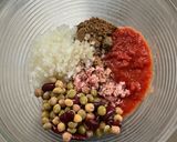 レンジにおまかせ♪キーマカレー作り方1写真