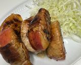 りんご（紅玉）の豚肉巻き作り方5写真