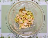 簡単今日の夕飯！野菜たっぷり白菜明太マヨサラダ作り方5写真