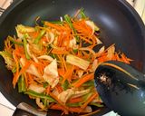 もずくと余り野菜の人参しりしり作り方2写真