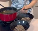 【福島競馬場】名物風！鶏そば作り方7写真