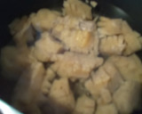 ◆秋和食♡鶏とさつまいものほっこり煮物◆作り方2写真