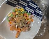 レンジオイクリームレモン味オムライス弁当作り方2写真