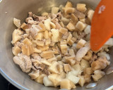れんこんのカレー炊き込みごはん作り方3写真