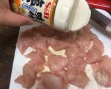 鶏肉とさつまいもの彩りレモンバター炒め作り方6写真