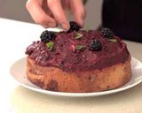 ブラックベリーケーキ作り方17写真