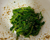 ほうれん草の胡麻和え作り方6写真