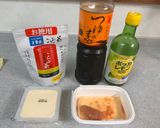 簡単ヘルシー！冷たい明太クリームうどん作り方1写真