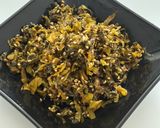 【常備菜に！】高菜の胡麻カツオ炒め作り方4写真