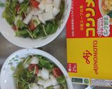 簡単に!お吸い物にも!豆苗とミニトマト作り方11写真