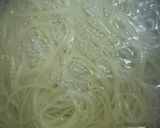 海苔の佃煮とボイルイカのパスタ作り方3写真