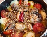 ニンニクとイワシ缶のスパイスアヒージョ作り方2写真