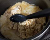 時短幼児食　ひき肉と玉ねぎの甘辛煮冷凍◯作り方4写真