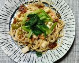 ヨウサマの減塩シーフードパスタ作り方4写真
