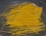 豚肉とキャベツのワンポット和風パスタ作り方1写真