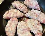 玉ねぎの豚バラ巻きテリ焼き！作り方2写真