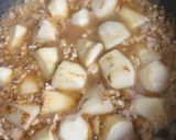 里芋と鶏そぼろの煮もの＊とろみ仕立て作り方4写真