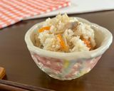 準備2分!簡単!人参とえのきとツナの炊き込みご飯作り方4写真