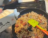 1食約100円もち麦のガーリックライス作り方3写真