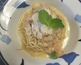 🍑桃とミントとパルメジャーノの冷製パスタ作り方12写真