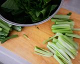 小松菜と人参の白和え胡麻味噌味作り方3写真