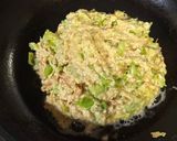 低糖もっちり☆オートミールのお好み焼き作り方3写真