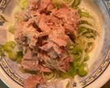 ネギシーチキン炊き込みご飯作り方1写真