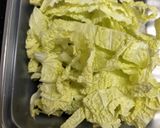 ブリと白菜のトマトクリームスパゲッティ作り方2写真
