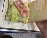 ベーコンキャベツ(レタス)ホットサンド作り方5写真