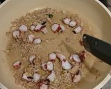 タコとツナのパスタ作り方2写真