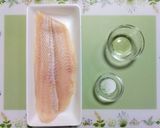 節約簡単夕飯！えのき白身魚の大根みぞれレンジ蒸し作り方1写真