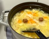 野菜とハムのパスタスープ作り方4写真