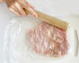 【ポリ袋で簡単】鶏むね肉のガランティーヌ作り方6写真