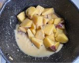 さつまいものミルク煮作り方4写真