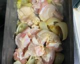 キャンプ飯！鶏もも肉の簡単白ワイン煮込み作り方4写真