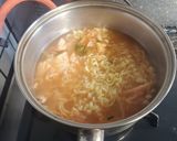キムチラーメン🍜作り方2写真