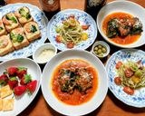 Xmasメニュー!トマトバジルパスタ作り方7写真