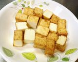 厚揚げあんかけ野菜オイスターソース作り方1写真