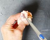 パパッと鶏肉のチューリップ♪作り方1写真