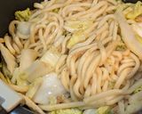 ツナと白菜の簡単さっぱり焼きうどん作り方4写真
