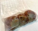 たこ焼きの焼きライスペーパー巻き(?)作り方2写真