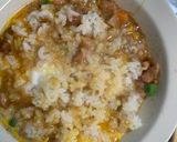 全てレンジさっぱり洋風オイ梅マヨ炒飯弁当作り方9写真