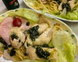 コンビニのバジルサラダパスタ作り方5写真