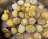 活力鍋で赤えんどう豆と栗のおこわ作り方8写真